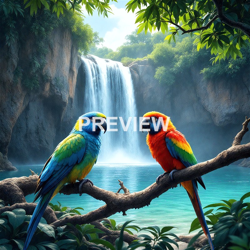 an-island-with-a-waterfall-and-two-rare-colorful-bird (34)_250320200022_Filename Text 2_01018_Filename Text 3_result